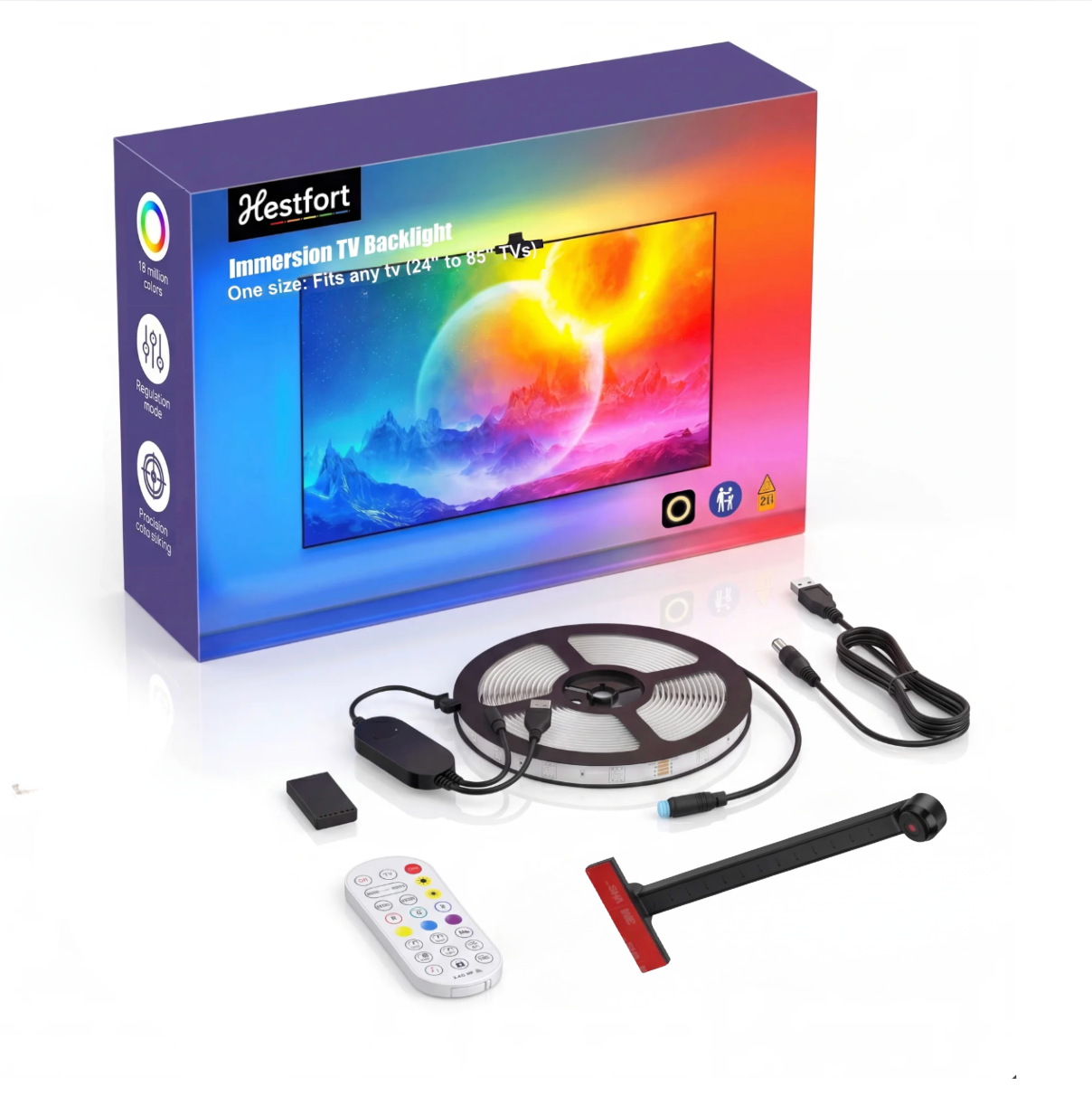 Hestfort Box – TV LED Backlight with Sync